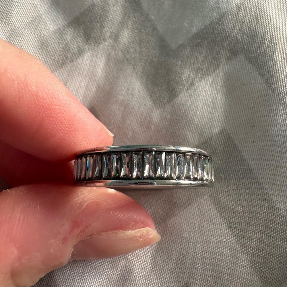 Kendra Scott size 9 Silver Jack Ring